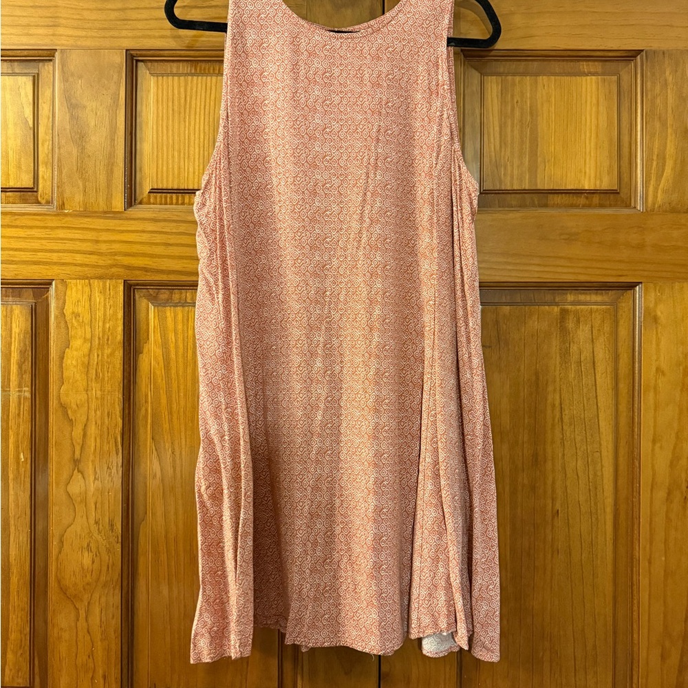 Old Navy Terracotta Patterned Dress